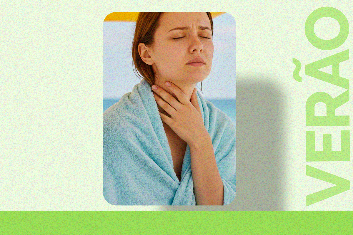 verão; otite; dor de garganta; alergias respiratórias
