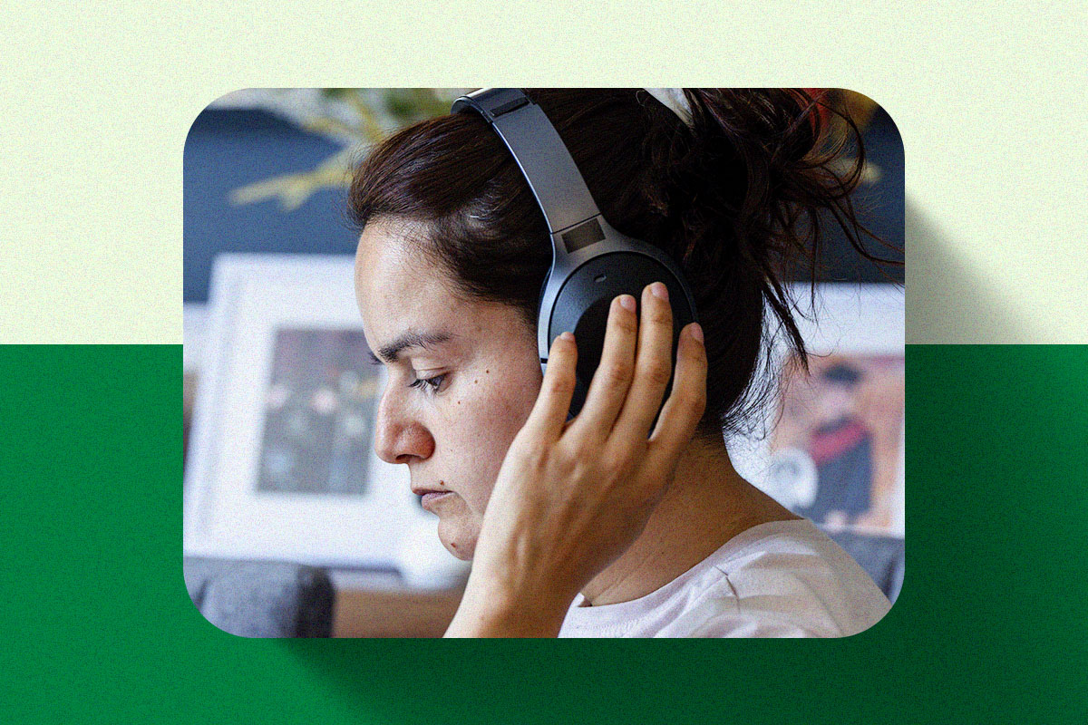 Fone de ouvido perda auditiva